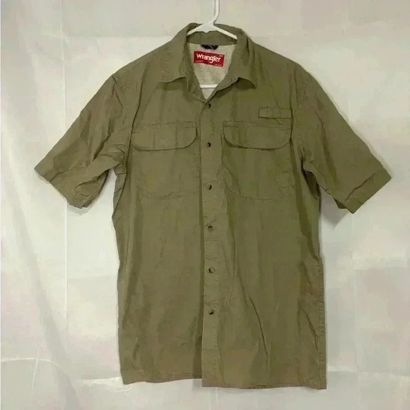 Mens size small wrangler button shirt, #F254 - Picture 1 of 4